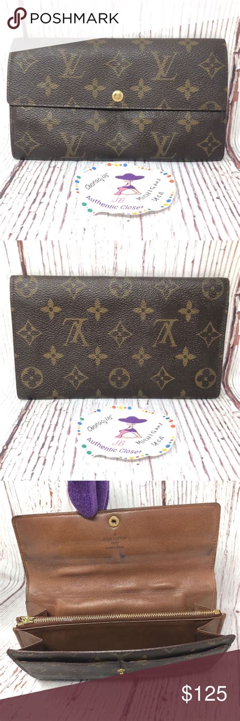 louis vuitton wallet button peeling